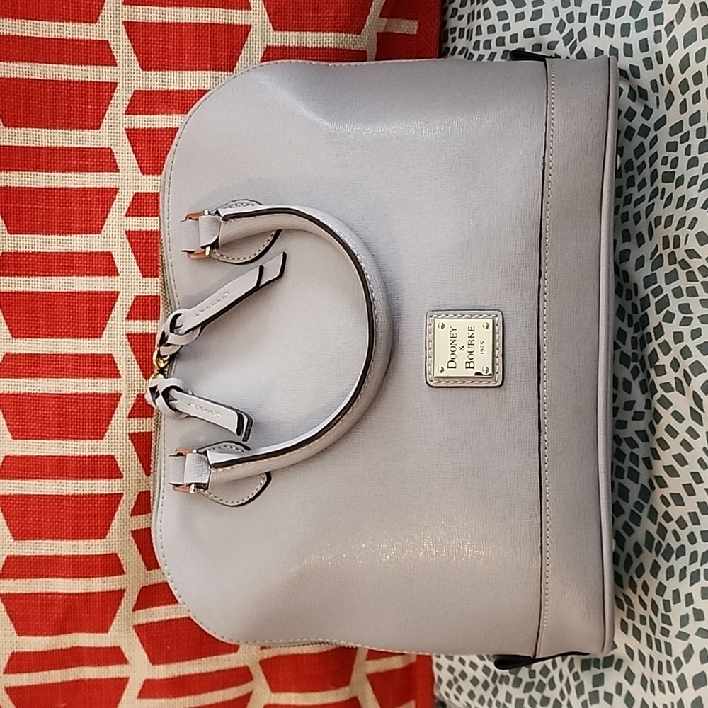Dooney & Bourke Saffiano Zip Zip Satchel